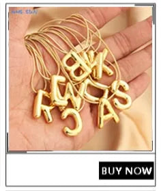 MHS.SUN Collana con iniziale a bolle di alta qualità Lettera AZ Colore argento Zircone 26 Ciondolo con palloncino iniziale per gioielli da donna