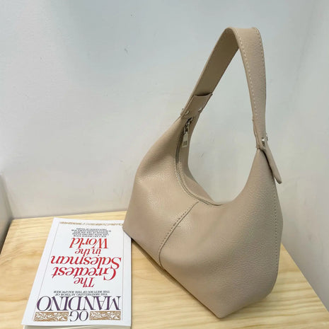 Borsa da donna vintage sotto le ascelle Borse a tracolla hobo morbide in pelle PU Nuova borsa da ascella casual in tinta unita per ragazze Borsa tote quotidiana all'aperto