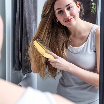 1pcs Japanese Premiun Comb Scalp Massage Brush Portable Soft Anti-frizz Comb Head Massager Hair Beauty Styling Tools