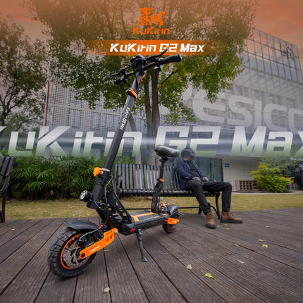 KuKirin G2 Max Scooter elettrico 48V 20Ah Batteria 70KM Gamma Kickscooter 1000W Potenza 55 km/h Velocità 10 "Pneumatici Escooter