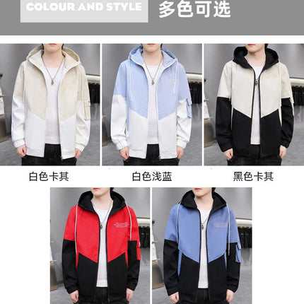 New  Autumn Winter Men's fleece Jackets Casual Warm Hooded Coats Sports Outwear Youth Tops Clothing