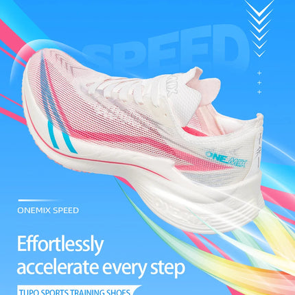 ONEMIX 2026 Tupo Nuove Scarpe da Corsa Marathon con Piastra in Carbonio, Supporto Stabile per Assorbimento degli Urti, Sneakers Ultraleggere con Rimbalzo platinumshop