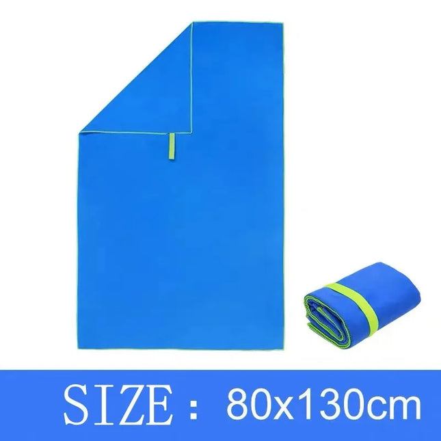80x130 Quick Dry Swimming Beach Towel Portable Outdoor Sports Towel