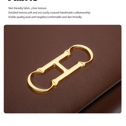 CHCH Women's Tote Bag 2026 Spring New Brown Magnetic Buckle Storage Bag Large Capacity Commuter Chain Bag PlatiNum