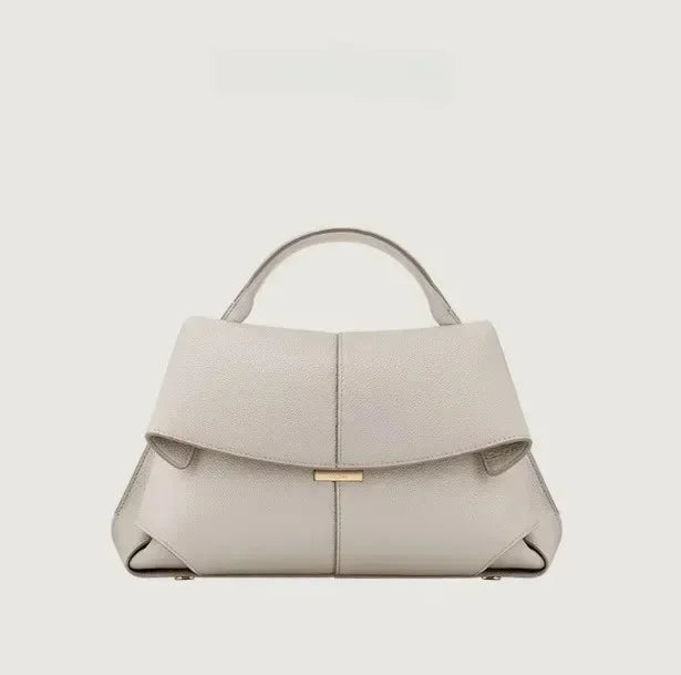 Elegante Borsa in Pelle di Lusso con Pieghe a Fisarmonica per Donne, Stile Commuter di Alta Gamma, Interno Spazioso, Borsa Alla Moda per Uso Quotidiano