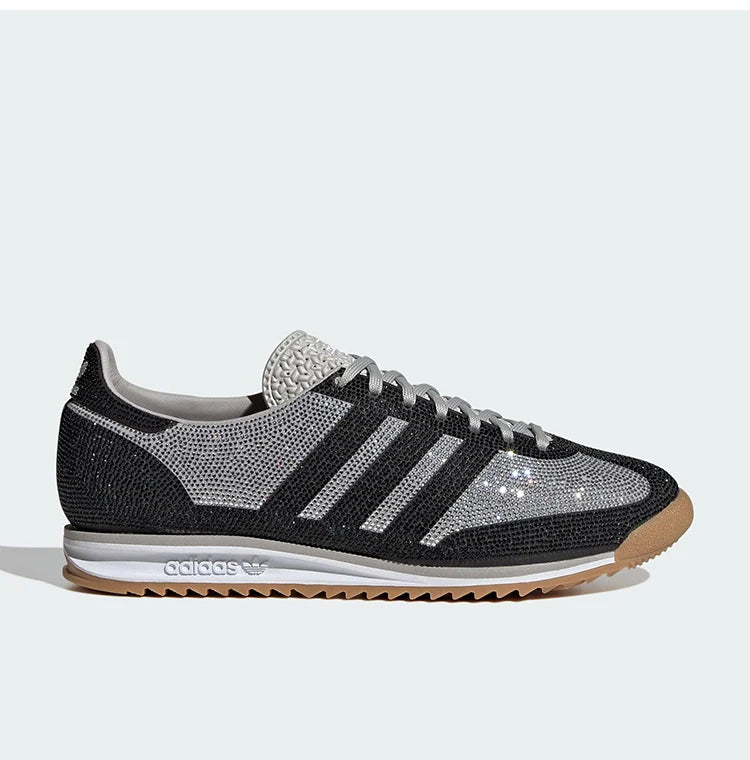 Scarpe sportive Adidas originali da donna con suola sottile, stile classico retrò, modello KJ6151