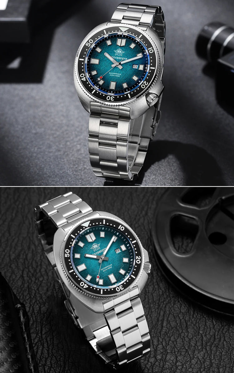 ADDIESDIVE Japan2115 New Men Watch Sapphire Glass BWG9 Ultra-Bright Luminous 200m Waterproof Wristwatch Luxury Quartz Watches