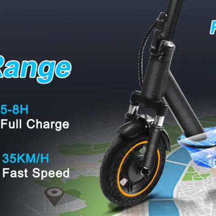 AOVOPRO S1MAX PRO Monopattino Elettrico per Adulti, Motore 500W, Batteria 42V14.5AH, Autonomia 45KM, Velocità 35KM/H, Pieghevole