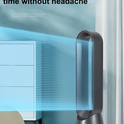 Nuovo riscaldatore 2022, ventilatore domestico a risparmio energetico, riscaldamento termoelettrico a piena velocità, ventilatore senza pale a doppia funzione caldo e freddo