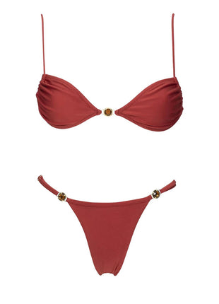 Diamond Bikini 2025 Costume da bagno donna sexy Costumi da bagno femminili Micro bikini Set costume da bagno a fascia Beachwear Rosso brasiliano Biquini platinumshop