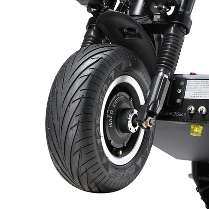 Halo Knight T107 Max Scooter elettrico 13 pollici Off Road Pneumatico 4000W * 2 Doppio motore 72V 50Ah Batteria E-Scooter per pendolarismo urbano