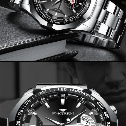 2024 Top Brand di Lusso Orologio di Moda Casual Militare Al Quarzo Sport Orologio Da Polso In Acciaio Pieno Impermeabile Orologio da Uomo Relogio Masculino platinumshop