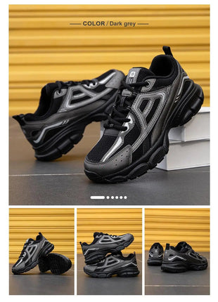 Baasploa Women Running Shoes Lightweight Breathable Sport Shoes Female Comfort White Casual Sneakers Height Increase Cushioning PlatiNum