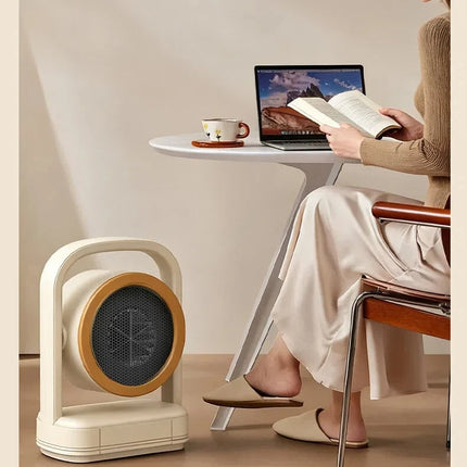 Portable Space Heater for Personal Use 500W Electric Heaters Indoor with Thermostat Fast Heating for Bedroom Office and Indoor