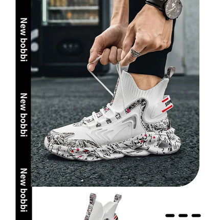 Scarpe da uomo Sneakers Uomo casual Scarpe da uomo tenis Scarpe di lusso Trainer Race Scarpe traspiranti mocassini moda Scarpe da corsa per uomo