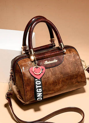 Luxury Design Handbags Shoulder Bags Top Quality PU Leather Women Handbag Classic Crocodile Tote Bag Female Messenger Bag Bolso PlatiNum