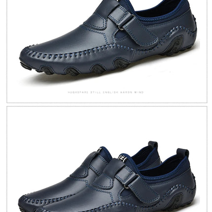 DEKABR Mocassini alla moda Scarpe da uomo in vera pelle Morbide e comode Mocassini slip-on Scarpe casual da uomo fatte a mano Drive Walk Lusso per il tempo libero