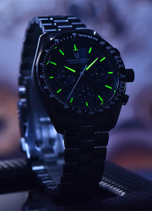 2026 Nuovo PAGANI DESIGN 1701 V5 Orologi da uomo Orologio al quarzo di lusso da uomo Sport Cronografo velocità AR Vetro zaffiro 100M Impermeabile