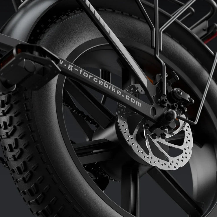 Bicicletta Elettrica Pieghevole G-FORCE RC per Adulti, Motore 750W, Batteria 48V 15AH, Pneumatici Fat da 20 Pollici, Bici Elettrica Urbana
