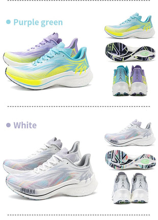 ONEMIX 2026 Nuove Scarpe da Corsa e Allenamento per Uomo, Suola Intera in Nylon, Scarpe Sportive Traspiranti Estive per Donna PlatiNum