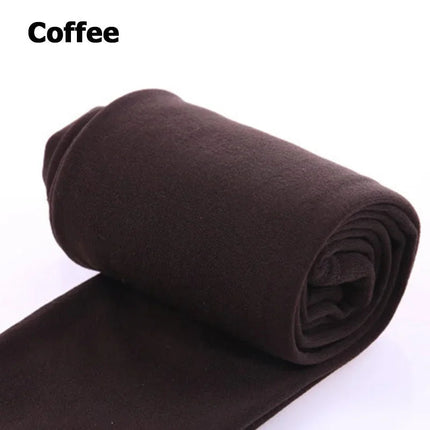 Winter Leggings Knitting Velvet Casual Legging High Elastic Lady's Warm Pants Skinny Pants for Women Polar Pantyhose PlatiNum