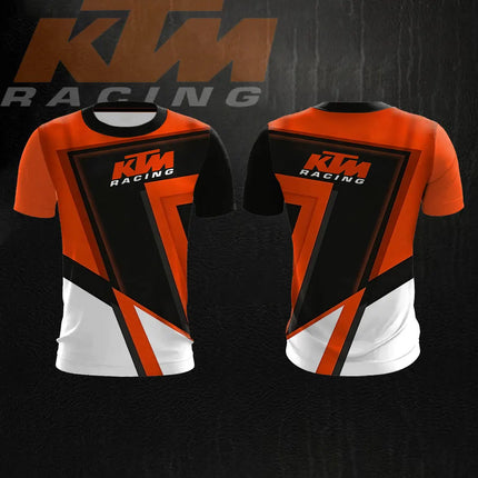 Men's Breathable Quick Dry T-Shirt for Outdoor Extreme Sports Cycling, 2026 Summer KTM Racing Team Model, Bestseller