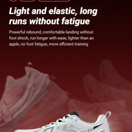 Xtep 2000km 5.0 Running Shoes Soft Universal Sneakers Cushion Durable Jogging Wear-Resistant Lightweight Shoes 874119110023 PlatiNum