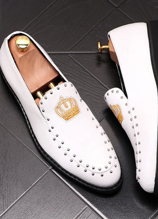 Nuovo arrivo scarpe da uomo Designer di lusso in pelle Casual Driving Oxfords Flats Shoes mocassini da uomo mocassini scarpe italiane per uomo