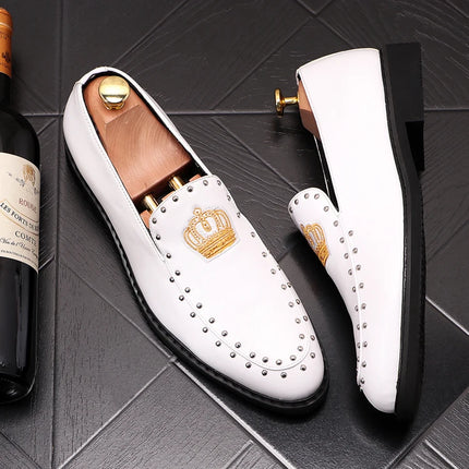 Nuovo arrivo scarpe da uomo Designer di lusso in pelle Casual Driving Oxfords Flats Shoes mocassini da uomo mocassini scarpe italiane per uomo