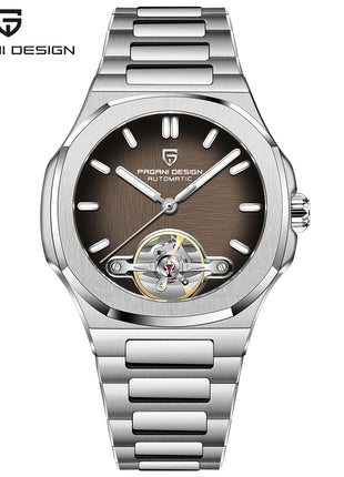 Nuovo Orologio da Uomo PAGANI DESIGN 2026 con Tourbillon Scheletrato, Orologio Automatico di Lusso di Alta Gamma per Uomo, Elegante Orologio da Polso Meccanico Sportivo