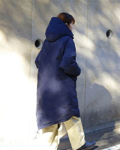 Piumino impermeabile optoelettronico con colla a stampa completa extra lunga Nanamica LongDown