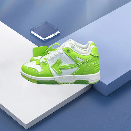 Low-Top Lace-Up Fashionable Sneakers With Round Heads, Multiple Color Options, Durable And Comfortable Couple Shoes High Level O