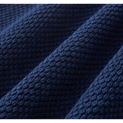 Vintage French Indigo Cargo Jacket Men Autumn Winter New Lapel Multi-pocket Blue Dyed Tooling Jacket Retro Casual Cardigan Coat