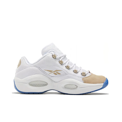 Reebok Question Cushioning Low top Basketball Shoes Unisex Yellow EF7609