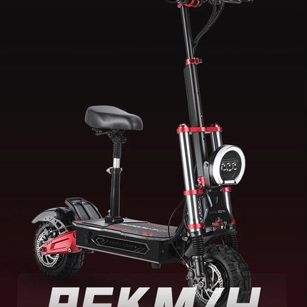 Monopattino Elettrico BOYUEDA S5-11 6000W Doppio Motore con Attivazione NFC e Controllo App, Batteria 60V38AH, Pneumatici Silenziosi per il Pendolarismo Urbano