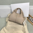 Grande borsa tote da donna in pelle morbida, con manici integrati, borsa capiente per shopping e lavoro