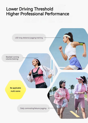 Xtep 2000KM 2.0 Running Shoes Women  Summer Shock Absorption Professional TPU Sneakers 876218110044 (suggest half size down) PlatiNum