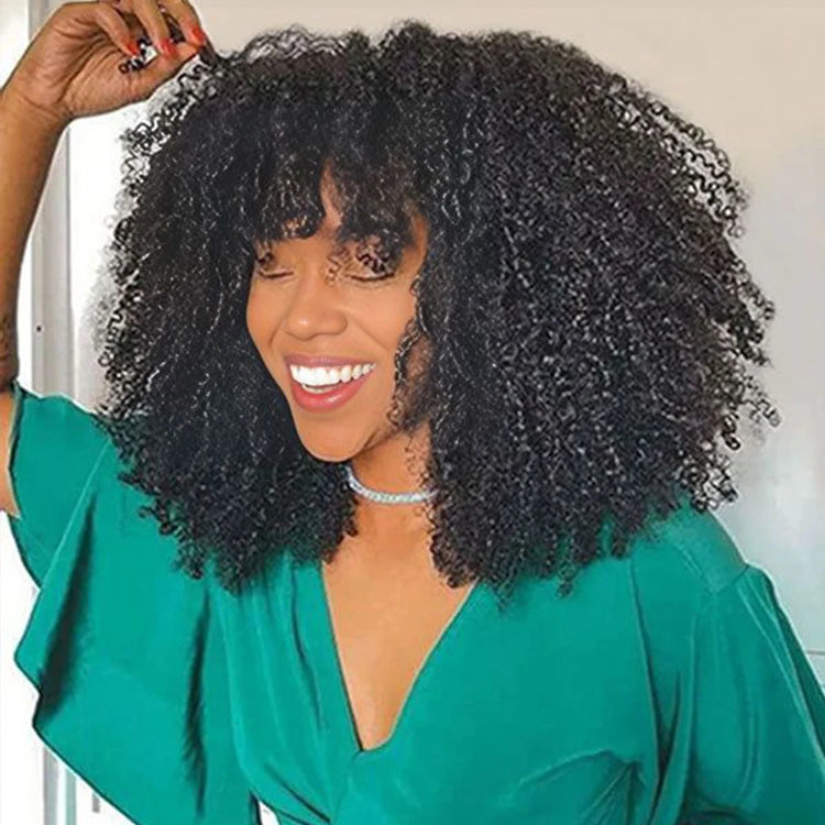 10-24inch Afro Kinky Curly Human Hair Bundle Deal Brazilian Afro Deep Jerry Curly Raw Virgin Human Hair Weave Hair Extension
