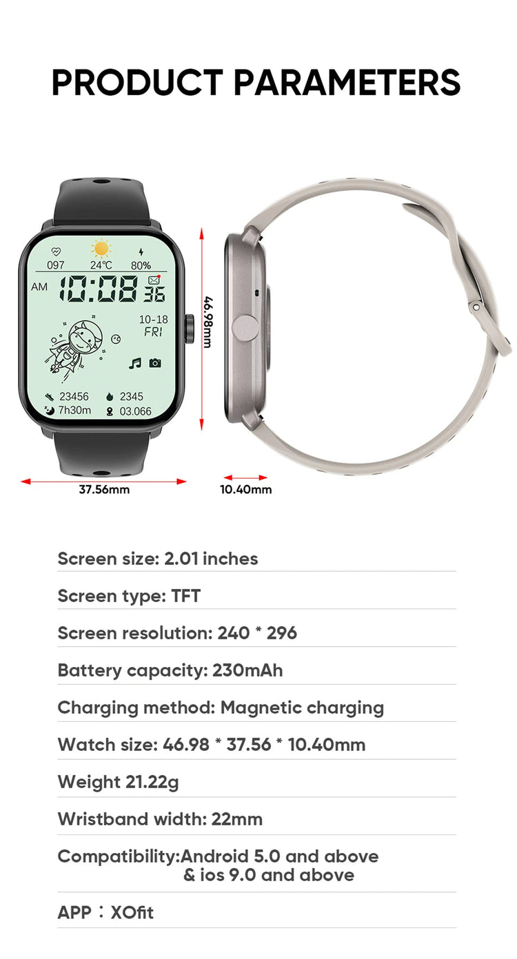 Per Xiaomi Watch 5 Smart Watch da uomo HD AMOLED schermo frequenza cardiaca chiamate Bluetooth localizzazione GPS Smartwatch sportivo impermeabile da donna platinumshop