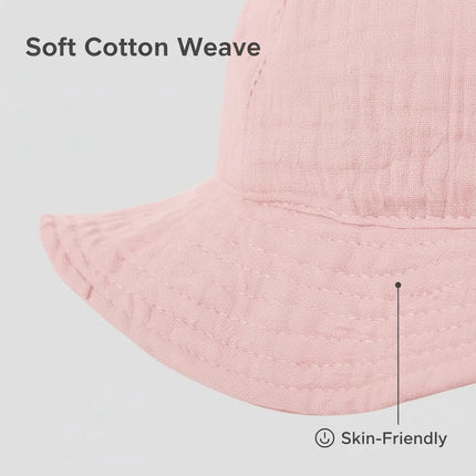 3-18 mesi Cappello da pescatore per bambini Cappello da pescatore per bambini da esterno per protezione solare Ragazzi Ragazze Cappello Panama in cotone Cappello da pescatore per bambini da spiaggia unisex