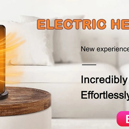 Portable Heater Electric Fan Heater Mini Radiator Desktop Warmer Machine For Winter PTC Ceramic Heating For Home Bedroom Office