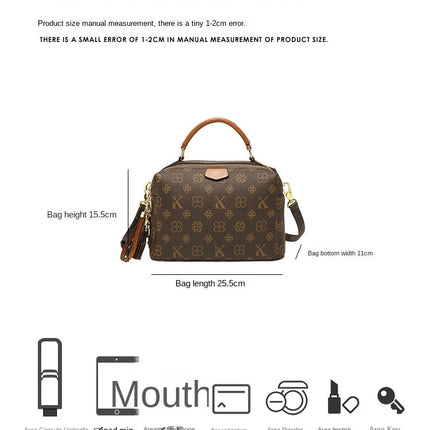Women's handbag 2025 new autumn and winter designer shoulder crossbody bag, fashionable and high-end pillow bag PlatiNum