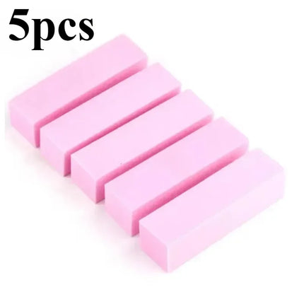 5/10/15/20Pcs Nail Buffer Professional Nail File Polisher Block Manicure Pedicure Files Sanding Polishing Sponge Nail Art tools 2028