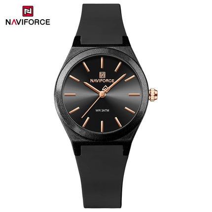 NAVIFORCE 2025 Orologi moda donna Orologio al quarzo Sport Cinturino in silicone Orologi da polso da donna Orologio semplice Regalo relogios feminino platinumshop