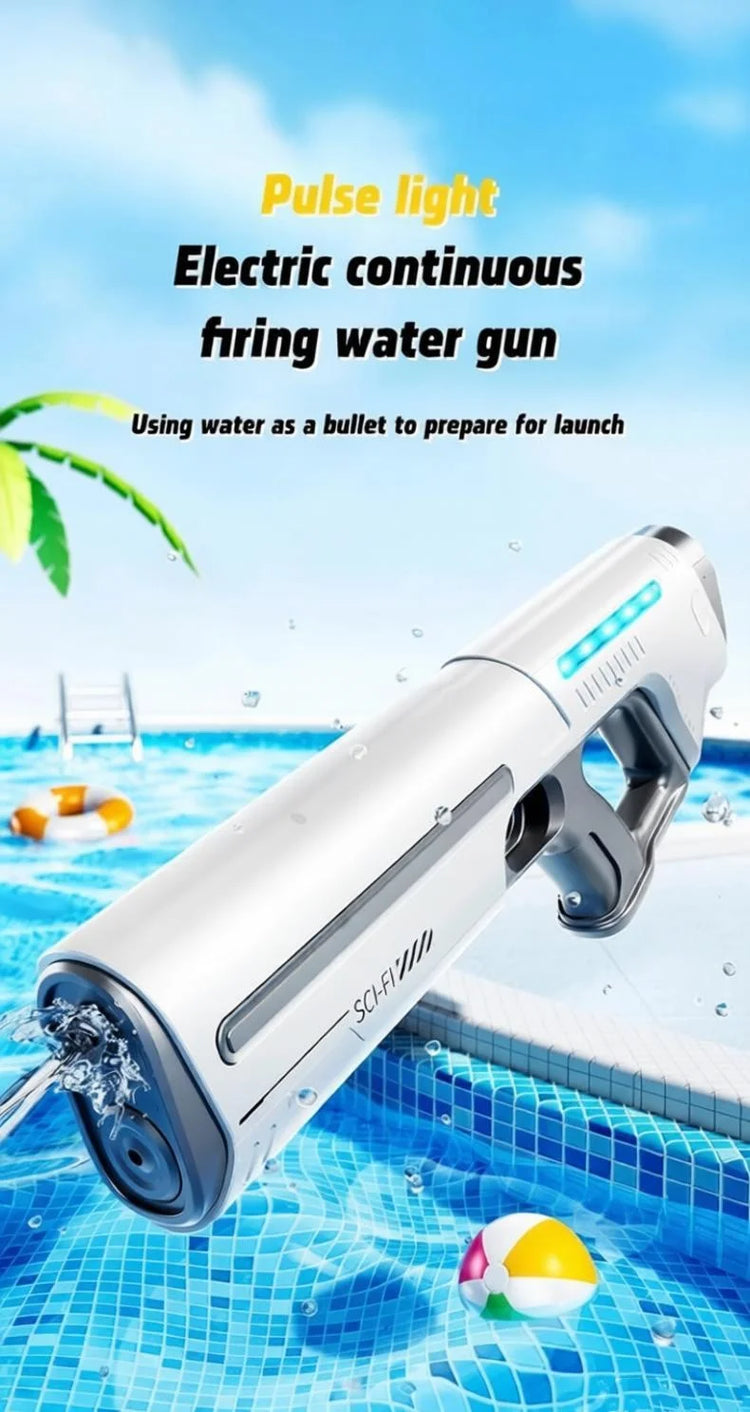 Pistole ad Acqua Elettriche per Adulti, Potenti Spruzzi Automatici, Pistole ad Acqua con Serbatoio, Giocattolo Estivo per Bambini e Ragazzi