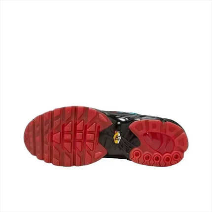 Nike Air Max Plus TN Black Baltic Blue Men's Fashion Breathable Mesh Upper Air Cushion Casual Sneakers HQ3824-001