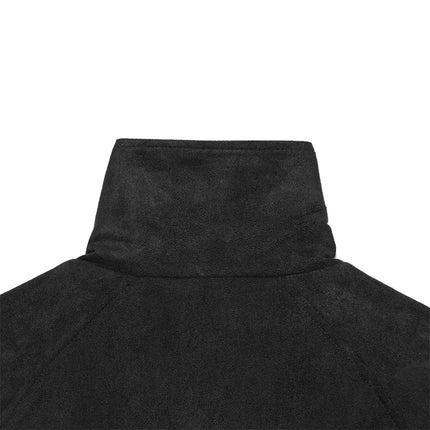 Elegant Suede Women Jacket Turn Down Collar Double Breasted Belt Waist Slim Jackets 2026 Autumn Winter Female Fashion Tops