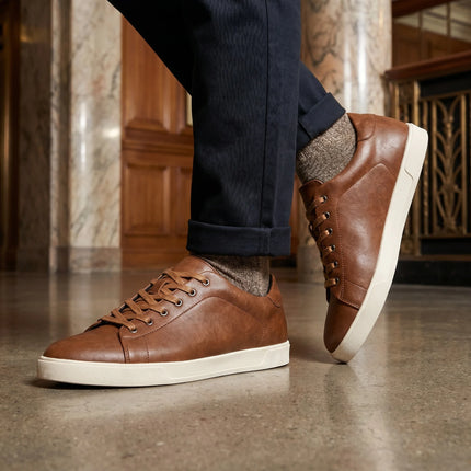 Men's Sneakers And Casual Shoes Plain Design Shoes For Man Casual Wear Man Shoes Contrast Sole Casual Style