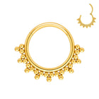 G23 Titanium Piercing Nose Ring Body Jewelry Hoop earings ASTM F136 Cartilage Tragus Diaphragm Titanium Hing PlatiNum