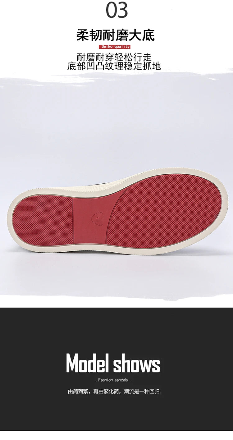 Spring men's thick soled board shoes high-quality suede leather casual sports shoes comfortable and fashionable low top shoes